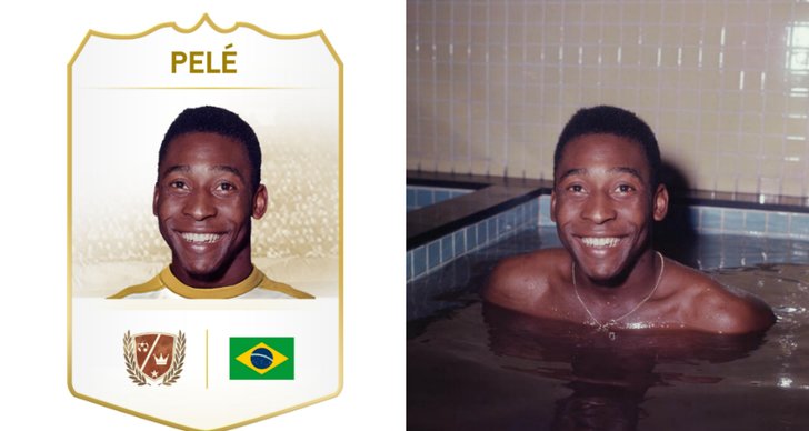 FIFA 14, Bild, Pelé, fifa, Badkar, Brasilien
